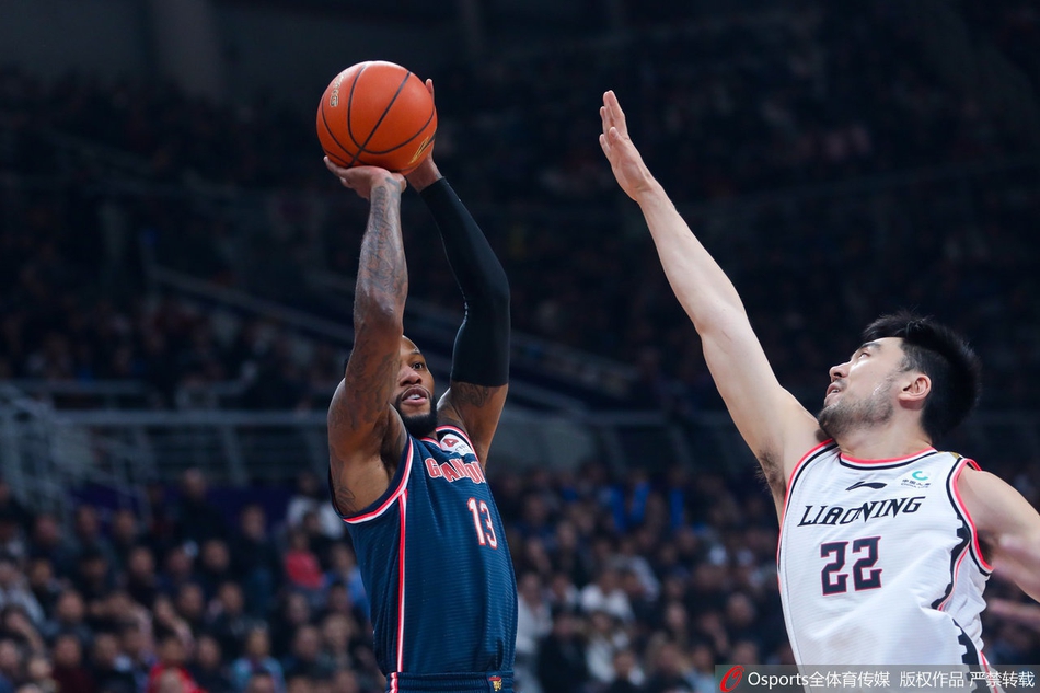 CBA第24轮:辽宁VS广东