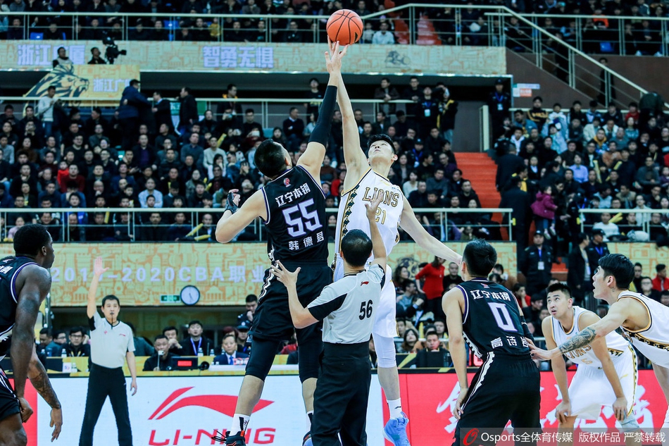 CBA第25轮:广厦VS辽宁