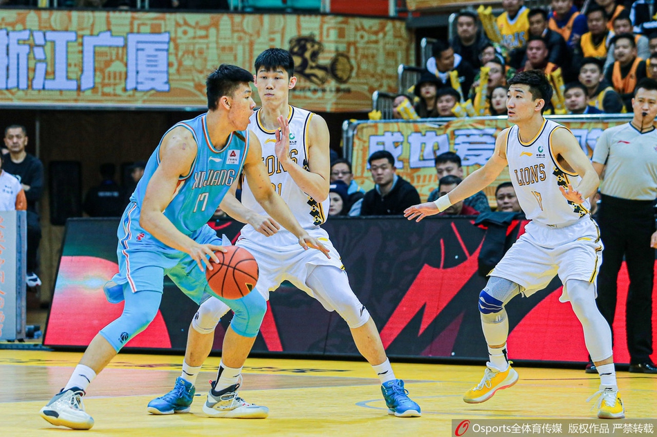 CBA第26轮:广厦VS新疆
