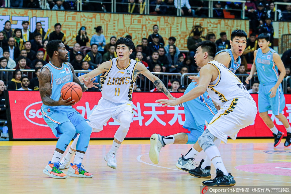 CBA第26轮:广厦VS新疆