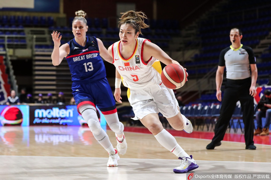 [奥运预选赛]中国女篮VS英国