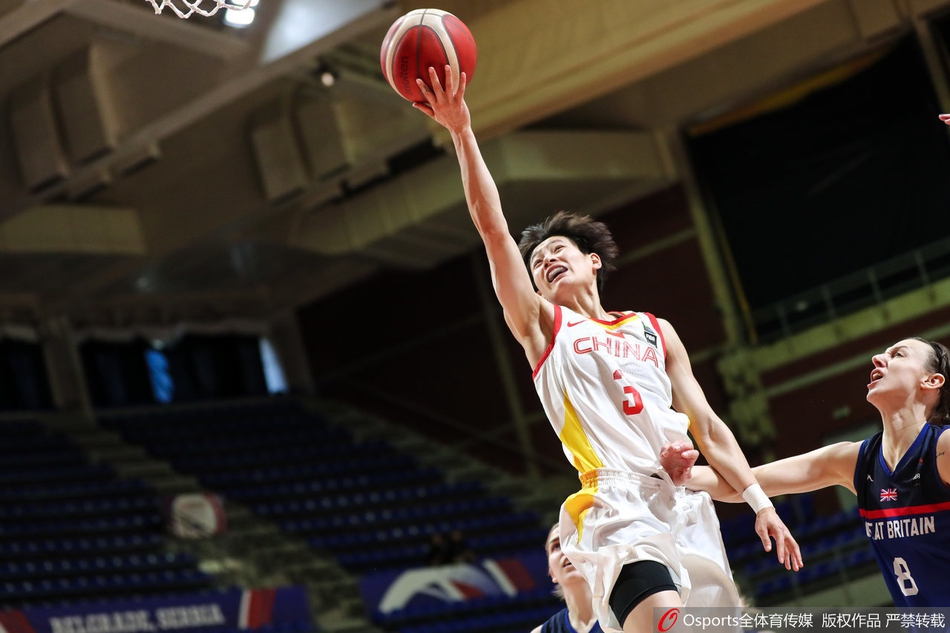 [奥运预选赛]中国女篮VS英国