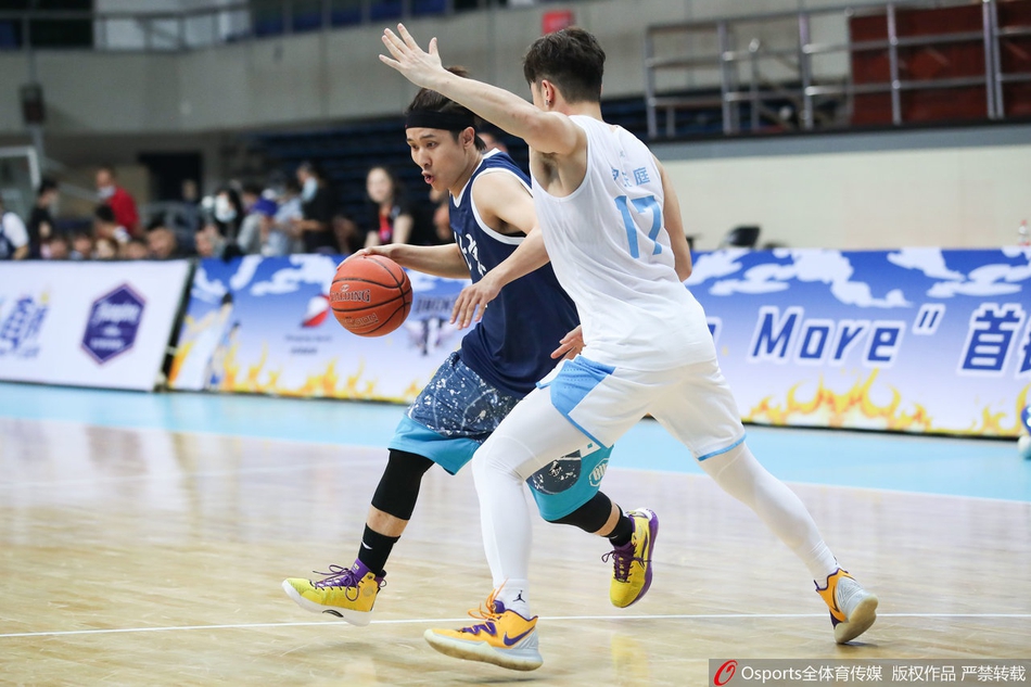 首钢公益赛：男女篮队员大乱斗