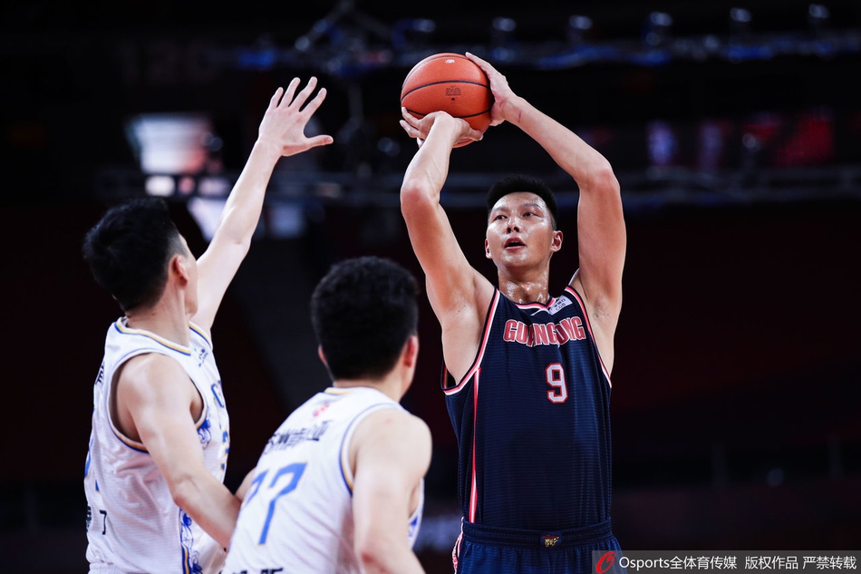 [CBA复赛]广东119-71江苏