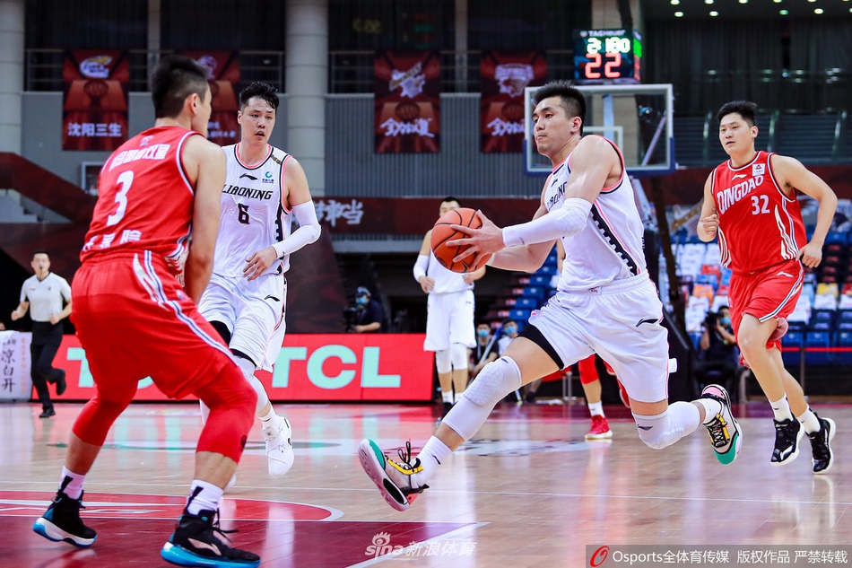 [CBA复赛]辽宁109-81青岛 郭艾伦32分