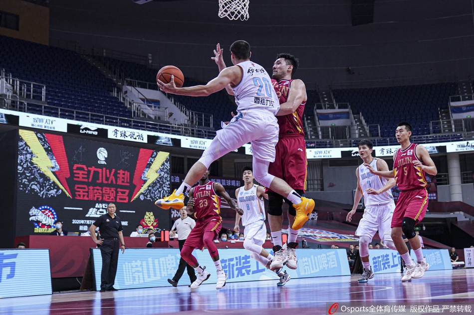 [CBA复赛]新疆106-105吉林 周琦37分
