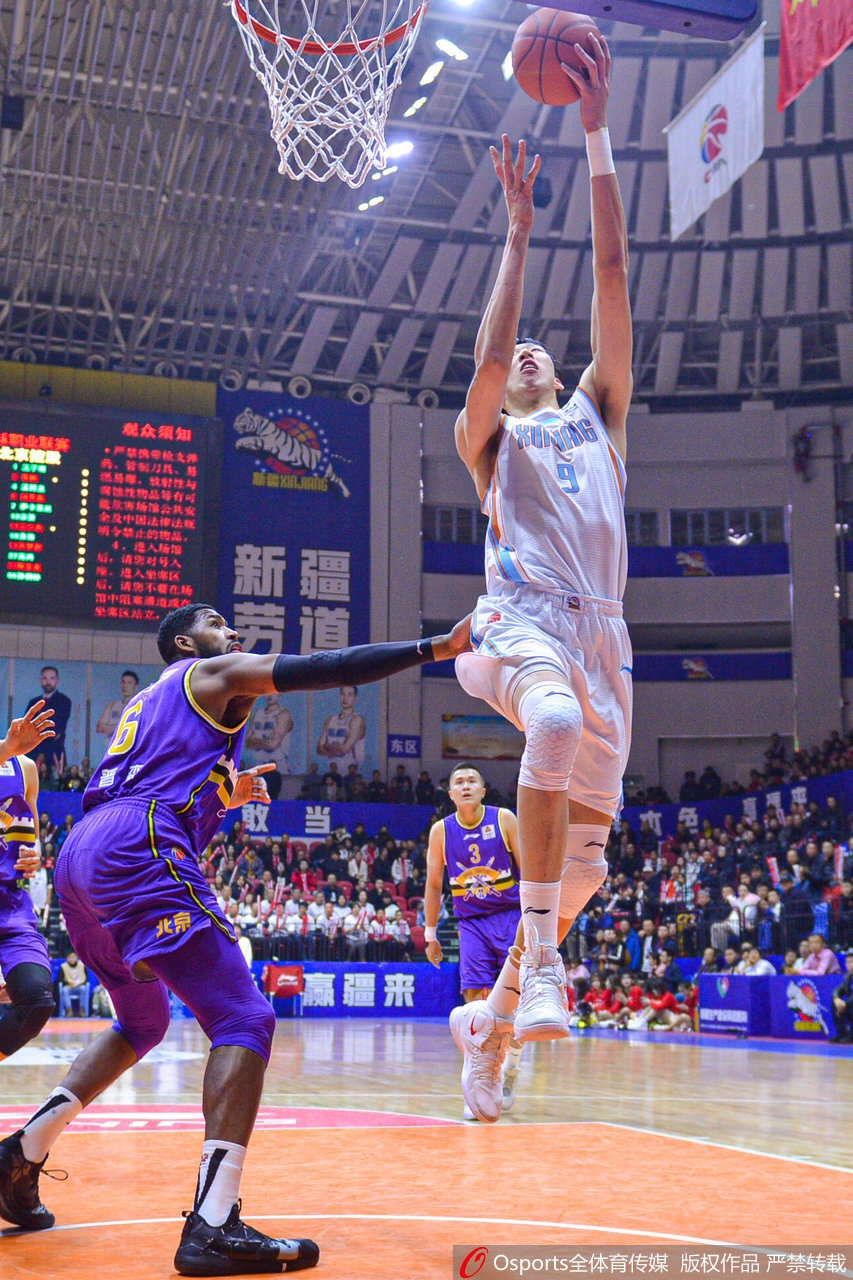 CBA第11轮：新疆VS北控