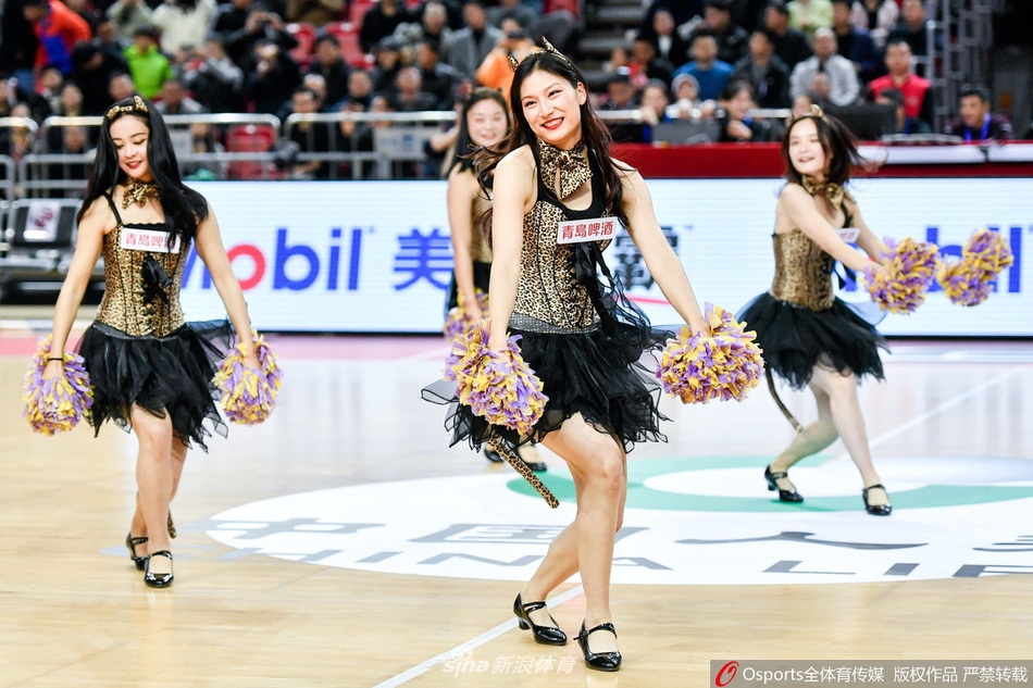 CBA第12轮篮球宝贝热舞助力