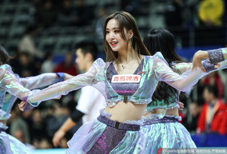 CBA第11轮:篮球宝贝热舞助力