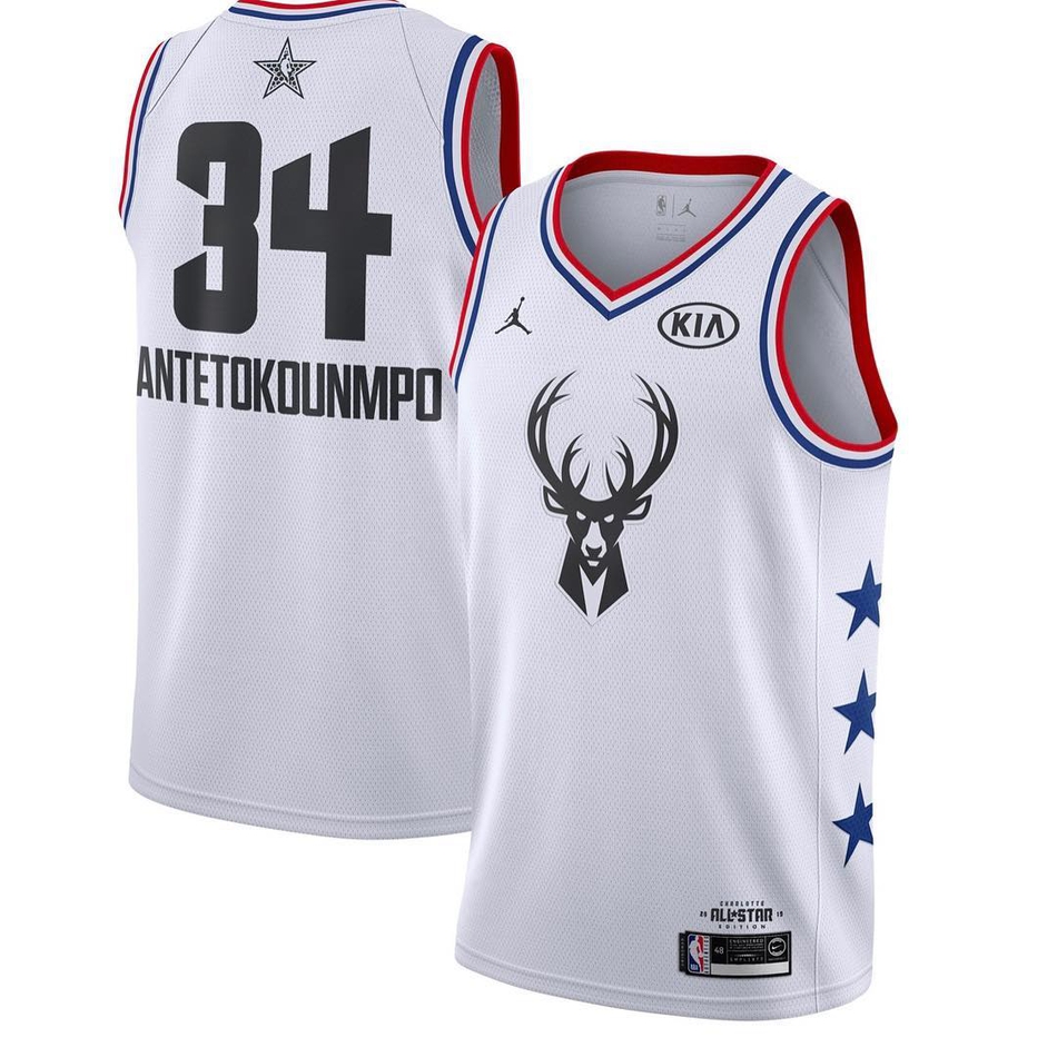 詹皇字母哥全明星战袍正式亮相 西部有两个23号