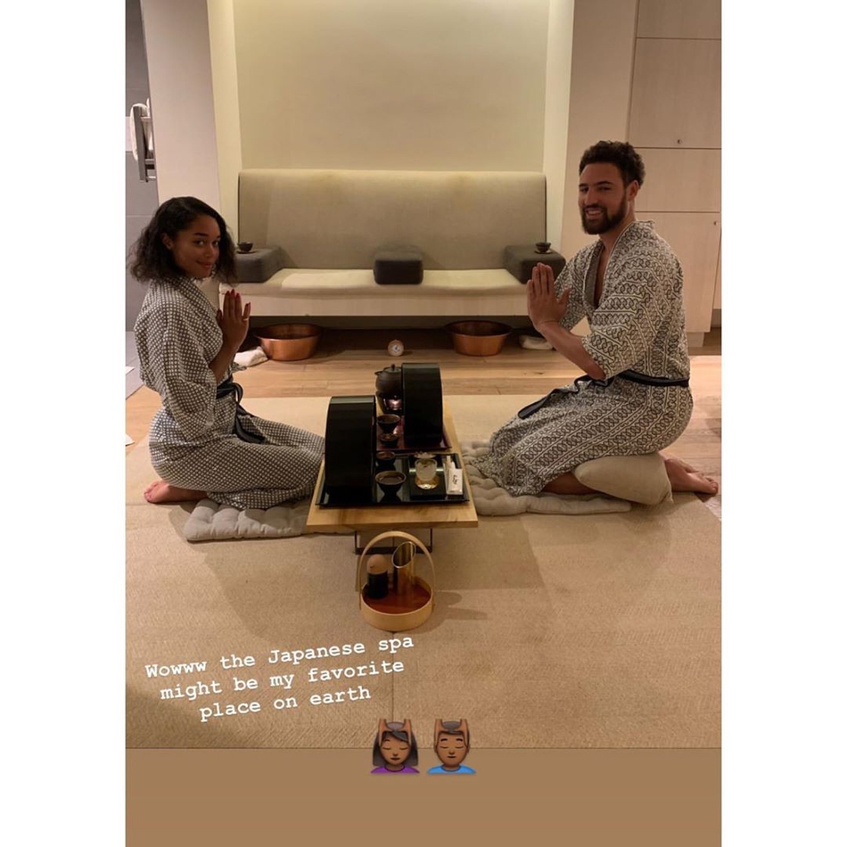 克莱与劳拉体验日式spa