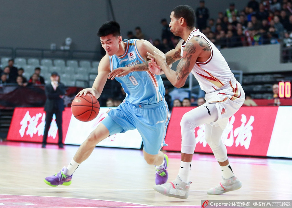 CBA第25轮:浙江VS新疆
