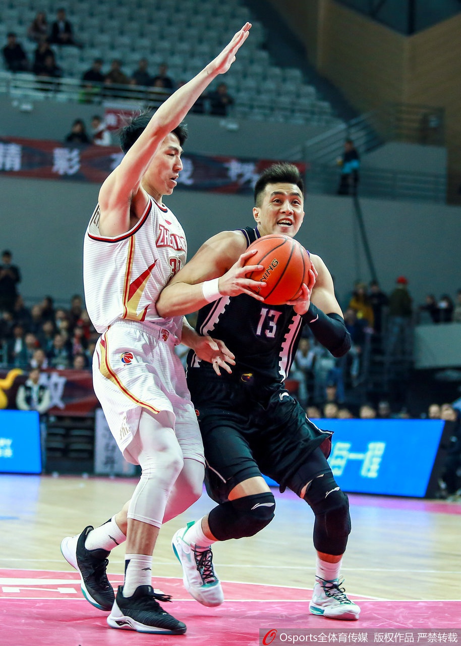 CBA第7轮:浙江VS辽宁
