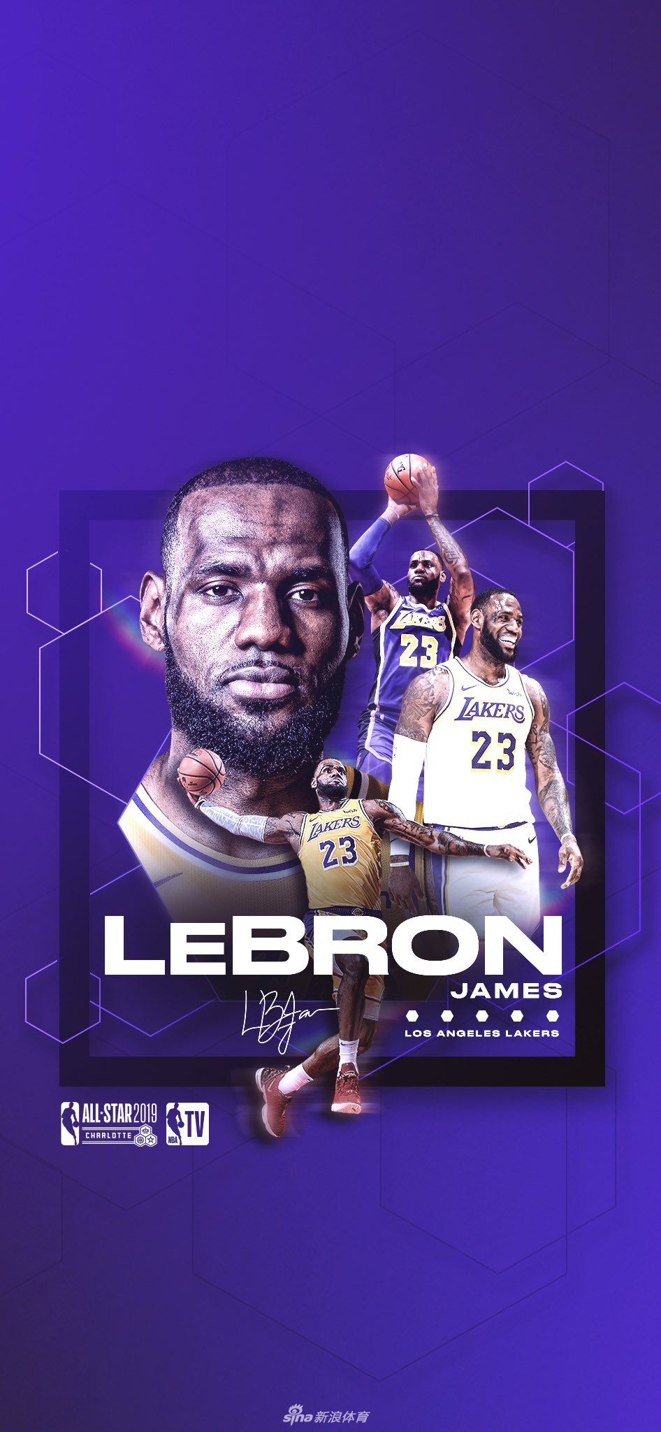 詹姆斯全明星海报