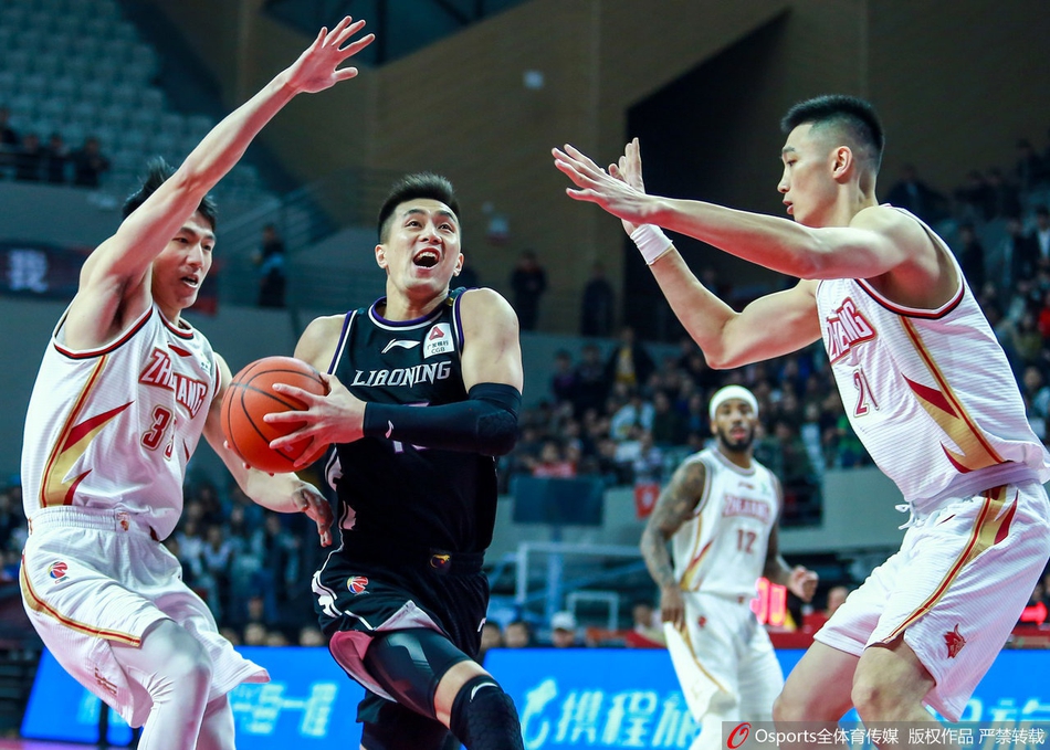 CBA第7轮:浙江VS辽宁