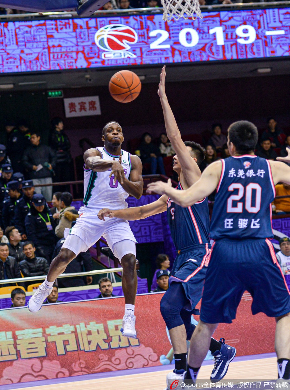 CBA第26轮:山东VS广东