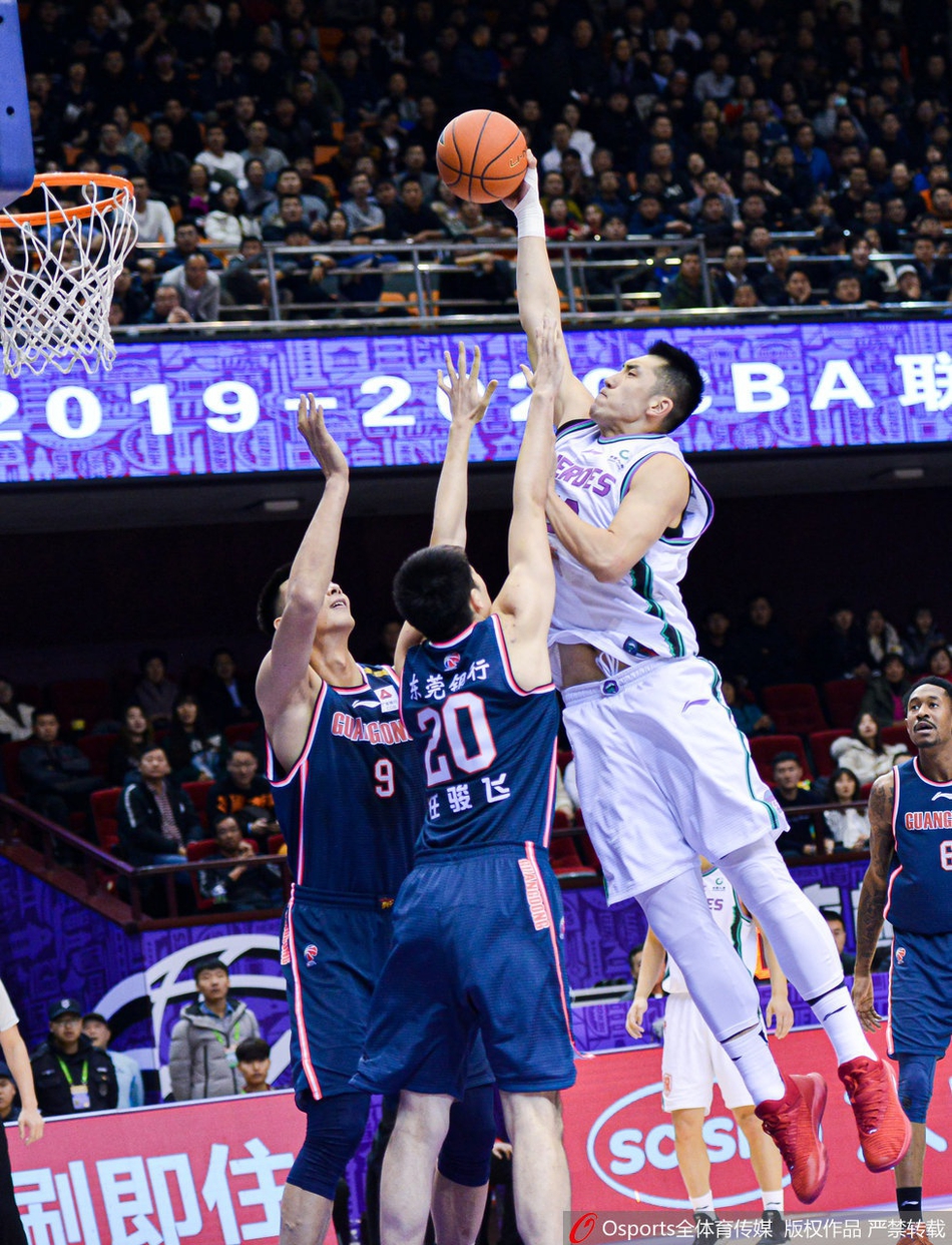 CBA第26轮:山东VS广东