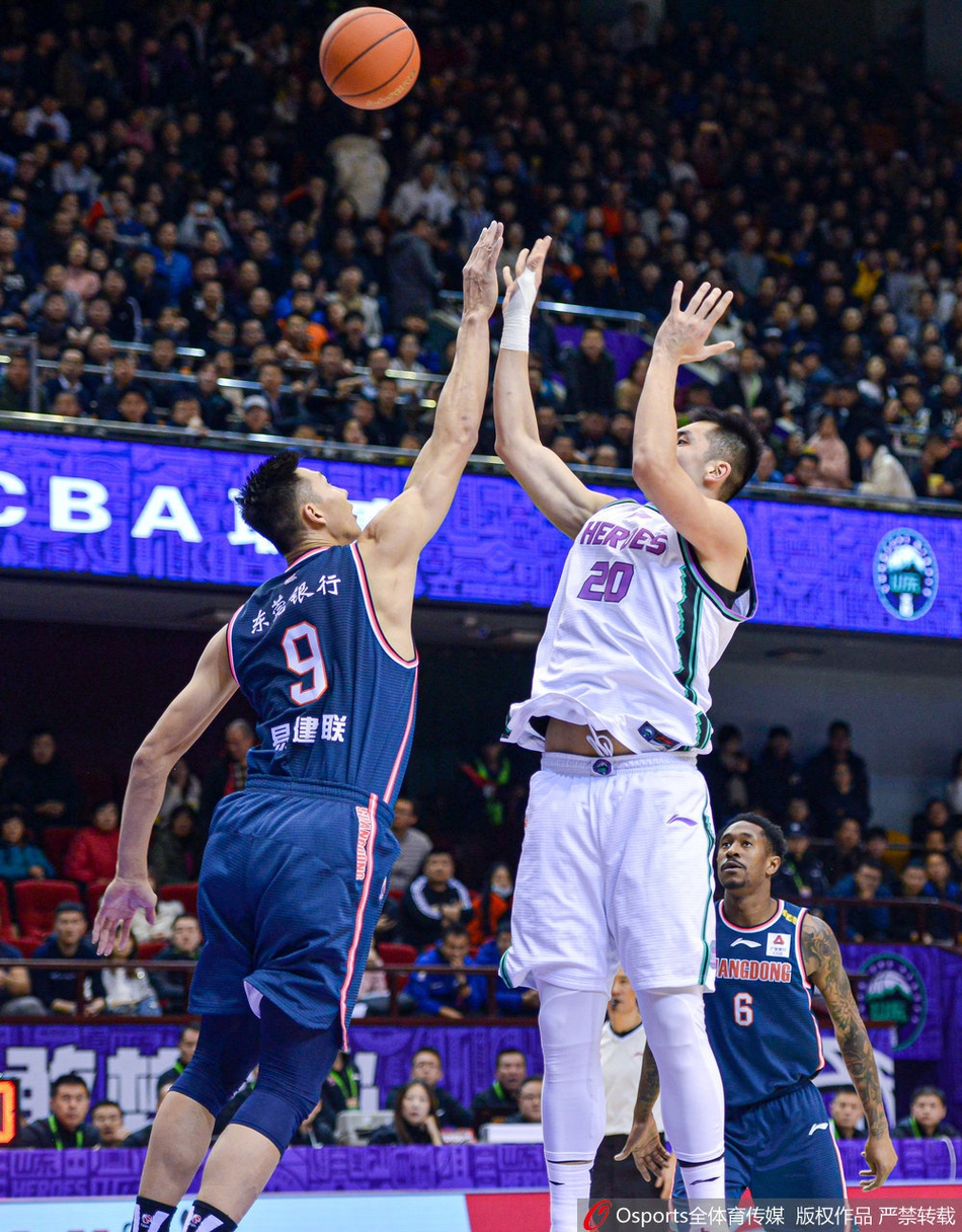 CBA第26轮:山东VS广东