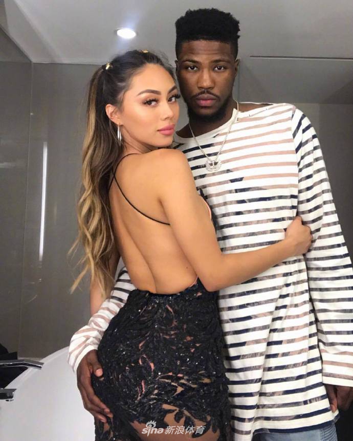 湖人终结者女友美若天仙!他这双手不只可以打篮球