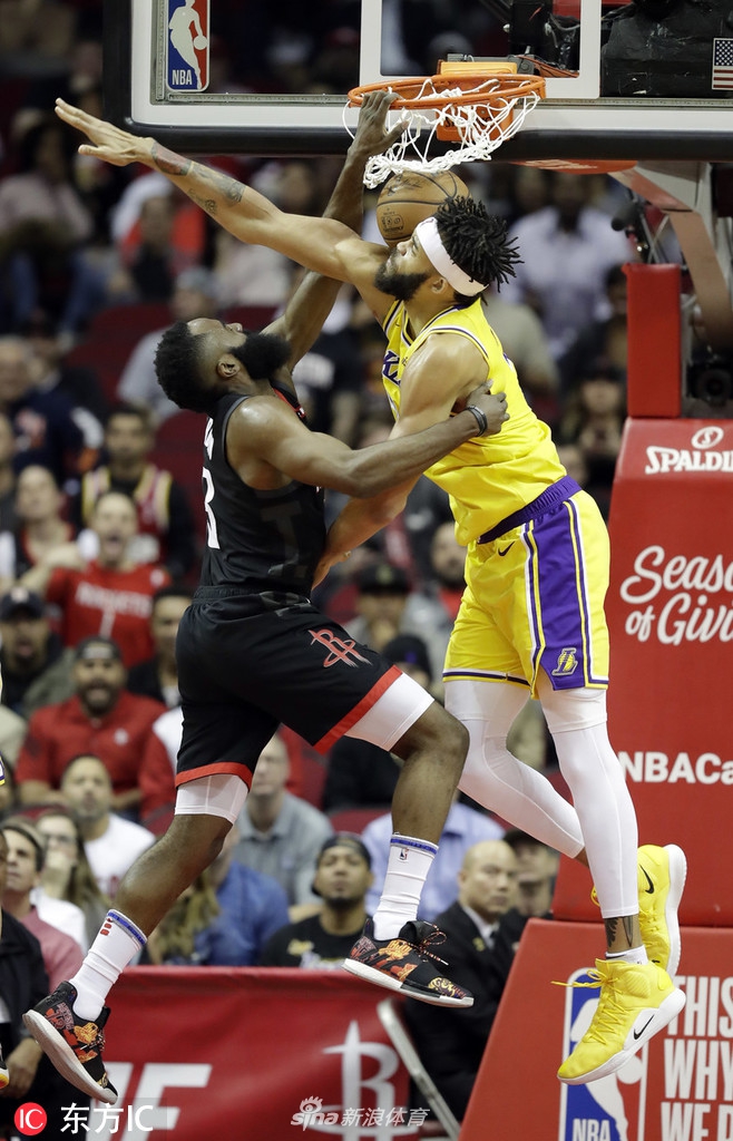 [常规赛]火箭126-111湖人 哈登爆砍50分三双
