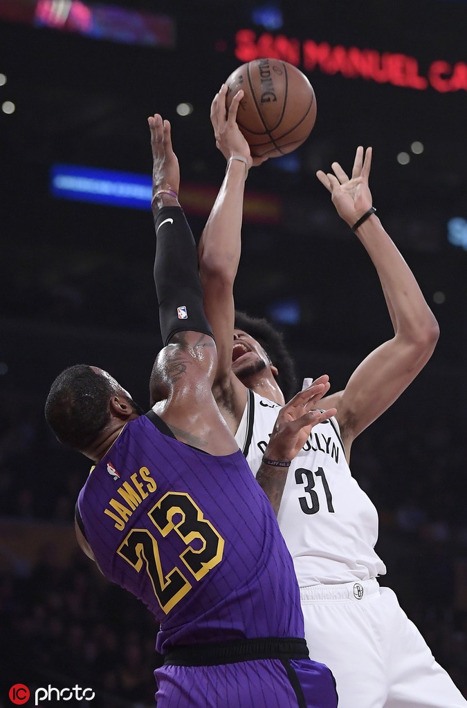 [常规赛]湖人106-111篮网 彻底无缘季后赛