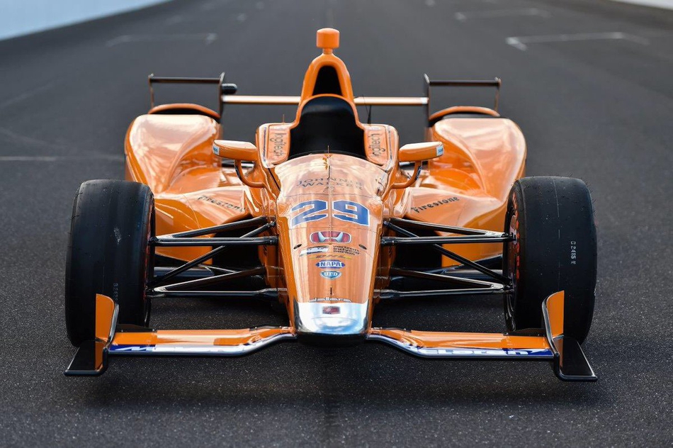 阿隆索indy500赛车首测