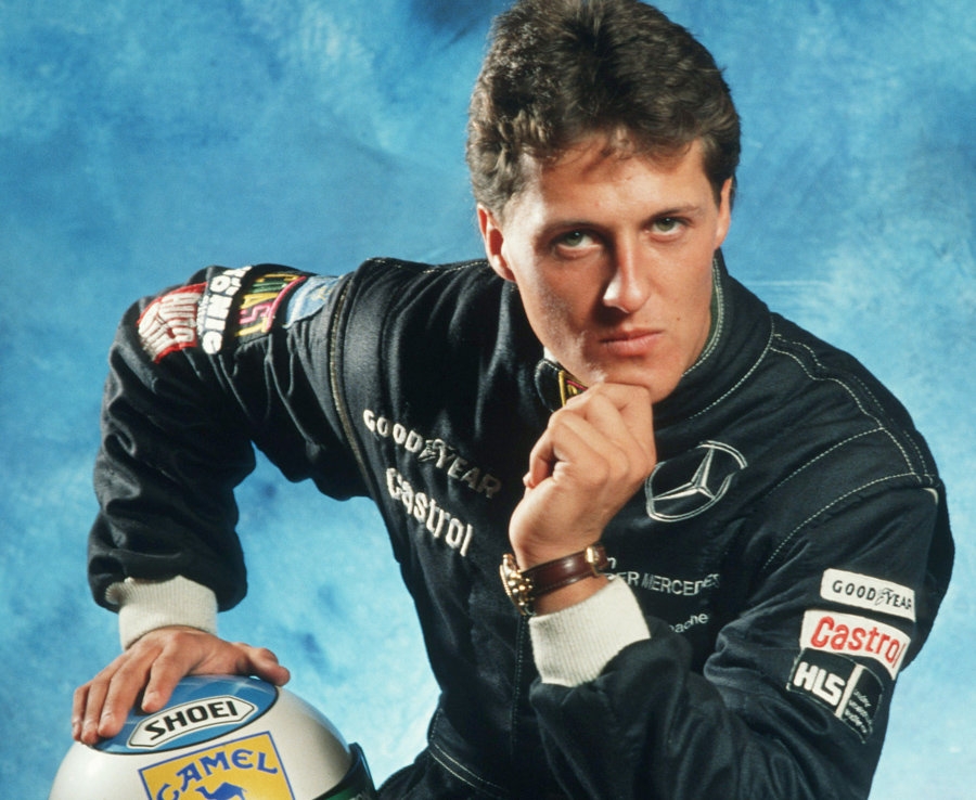 舒马赫的老照片,你还记得吗?