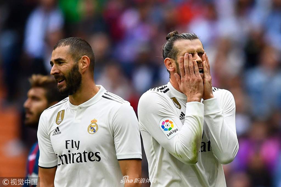 [西甲]皇马1-2莱万特