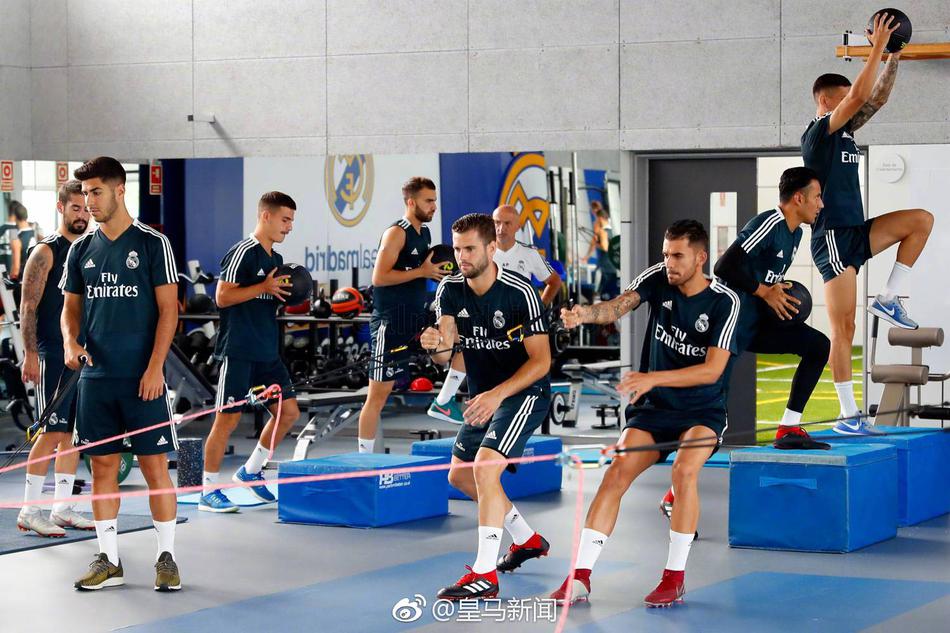 皇马训练备战
