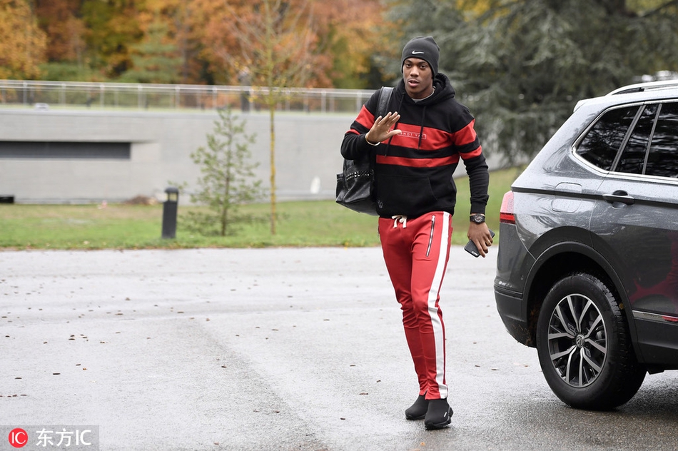 法国队集结马夏尔回归喜气洋洋