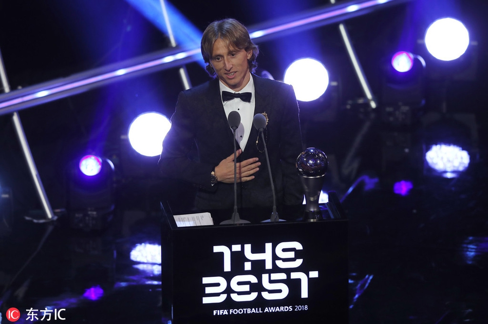 莫德里奇这闪耀一年