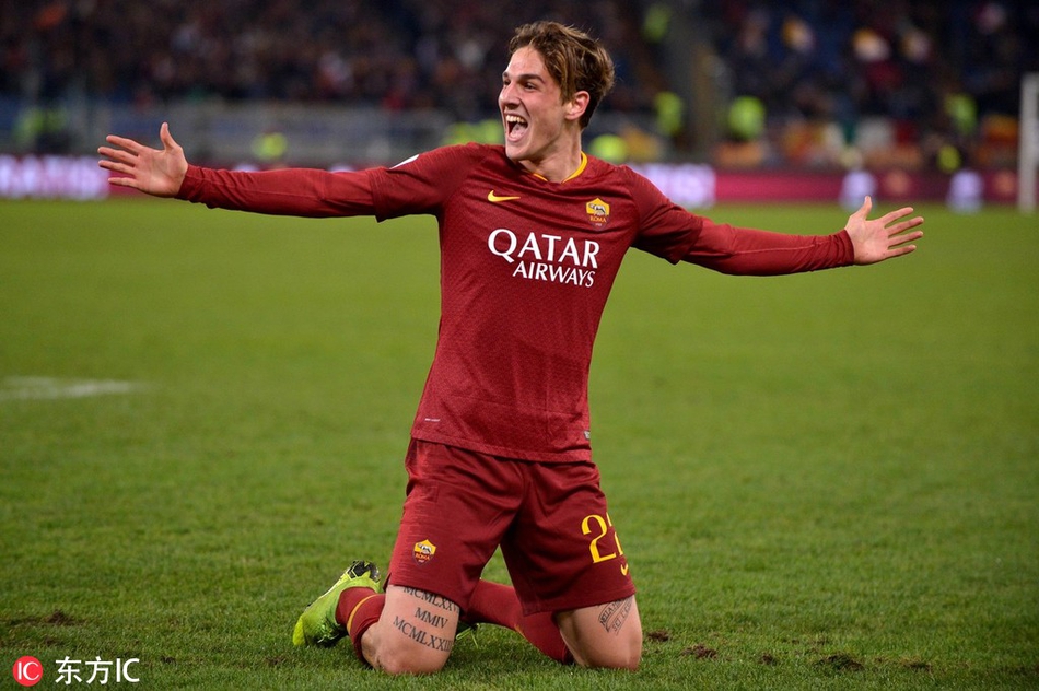 意甲妖星获处子球 头发飞起来