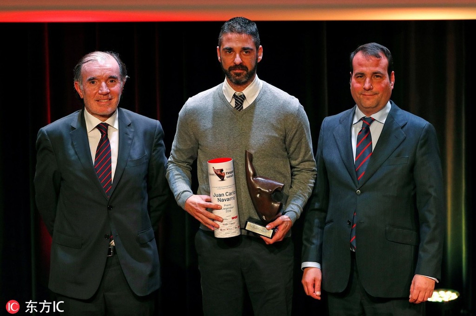 巴萨大将获加泰体育奖最佳球员