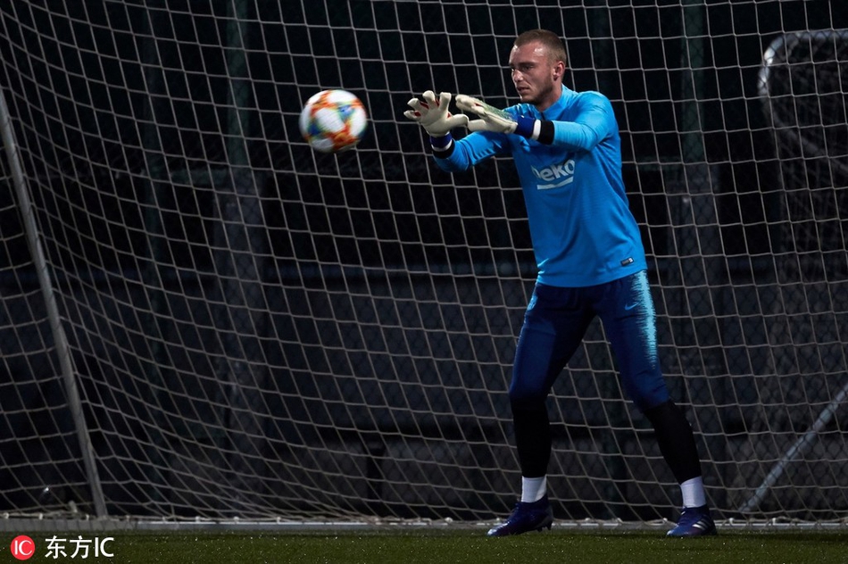 巴萨训练备战塞维利亚