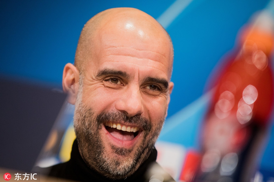 瓜迪奥拉变成行走的表情包