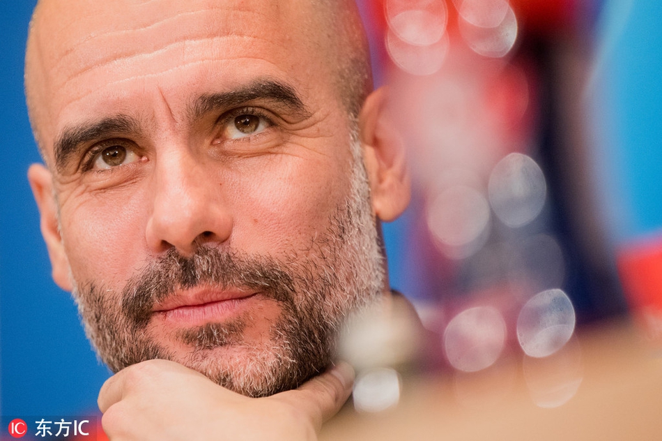 瓜迪奥拉变成行走的表情包