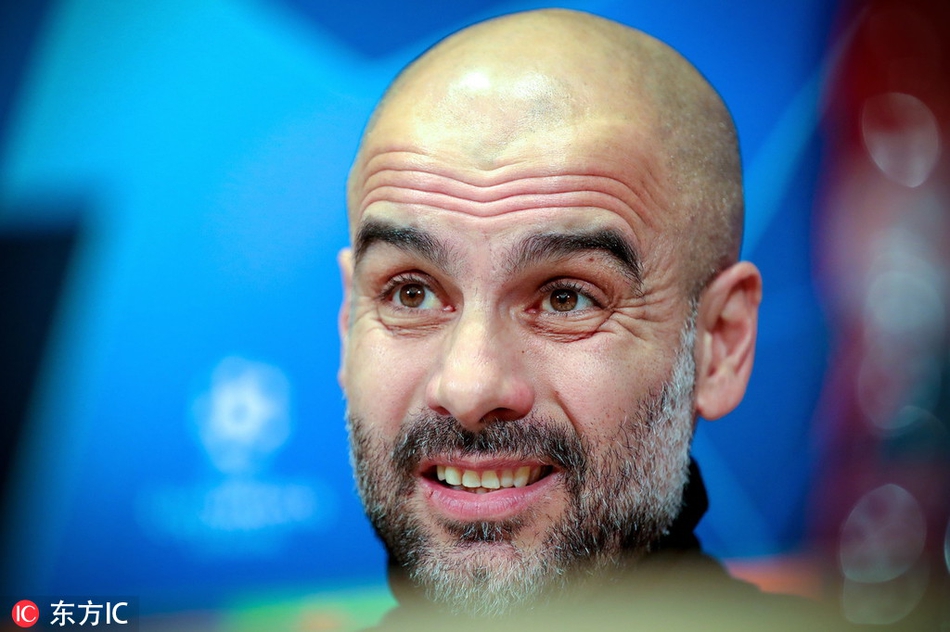 瓜迪奥拉变成行走的表情包