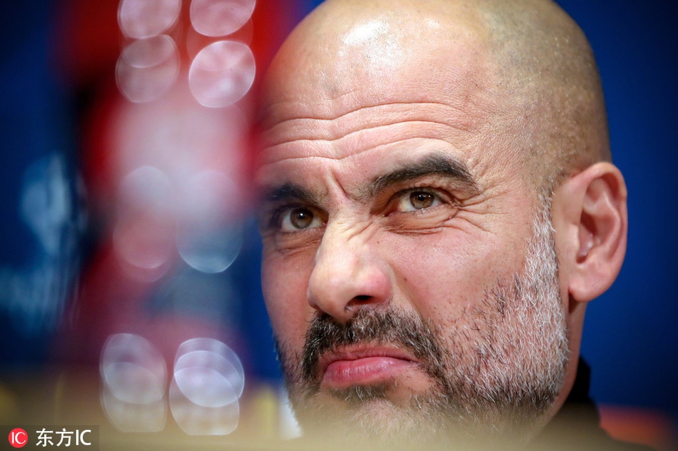 瓜迪奥拉变成行走的表情包