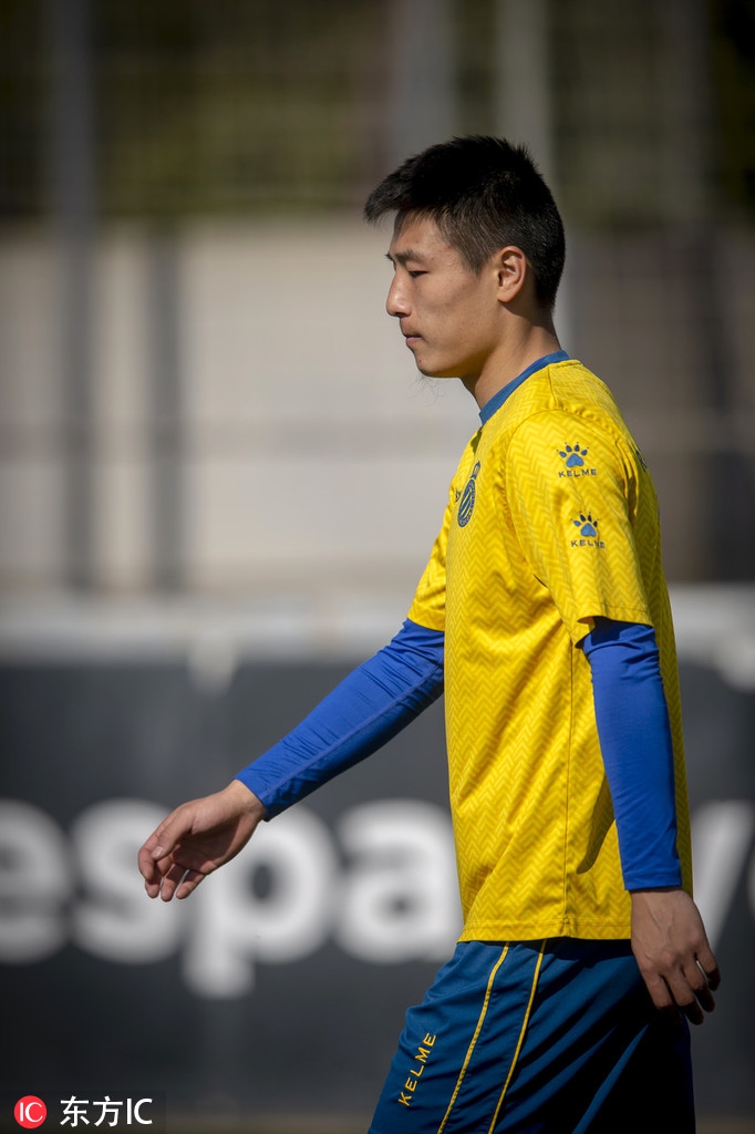 西班牙人公开训练武磊表现积极