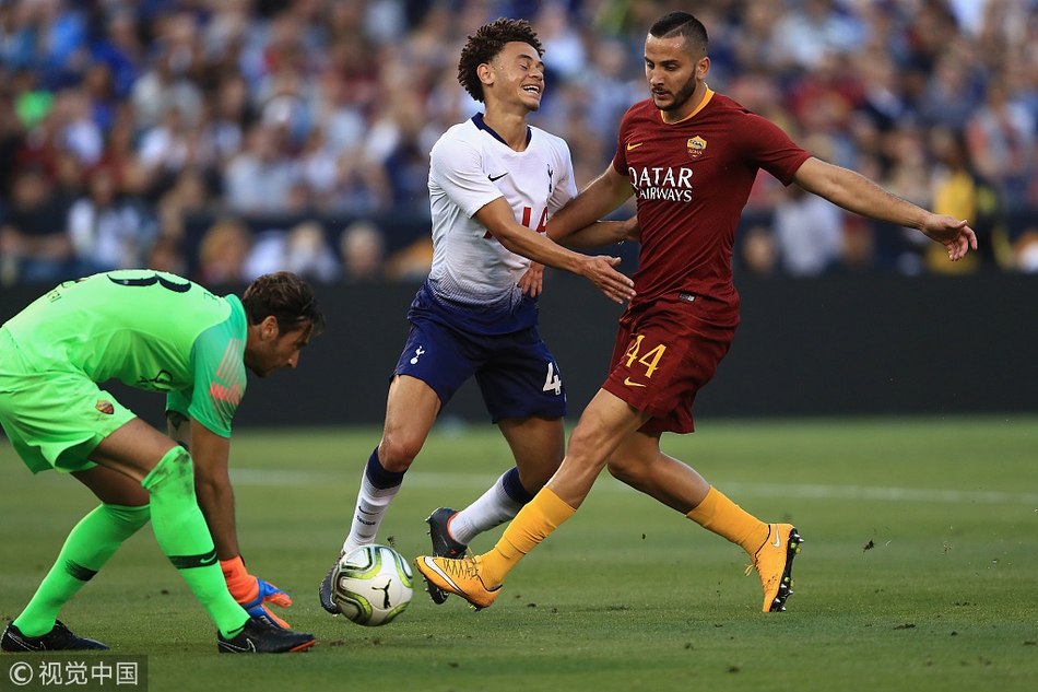 【国际冠军杯】热刺4-1罗马