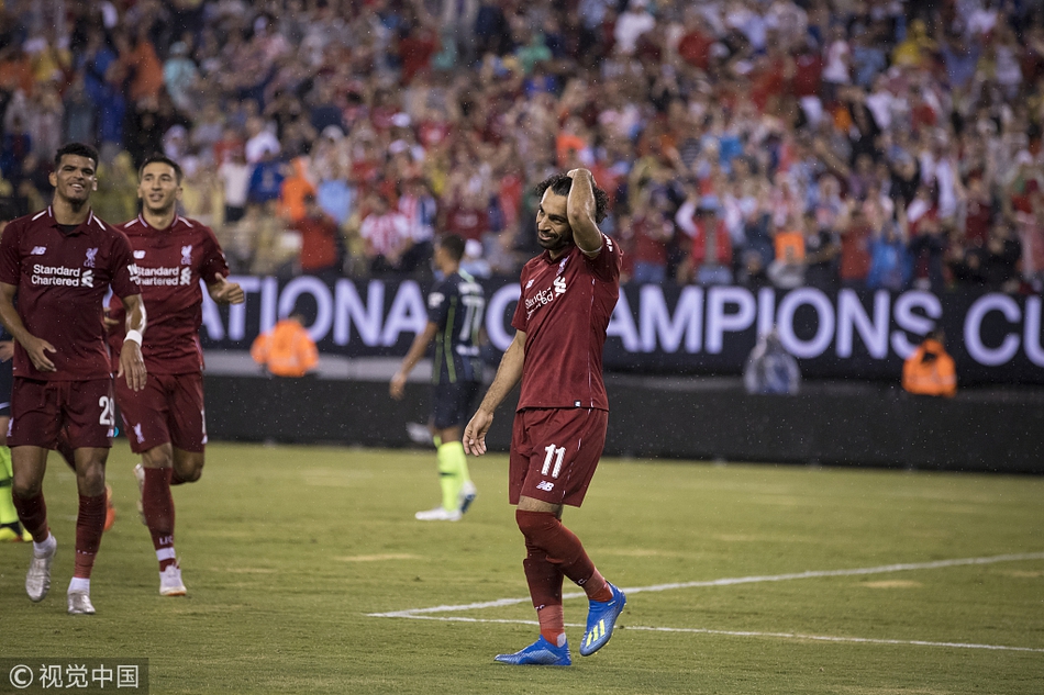 【国际冠军杯】曼城2-1利物浦