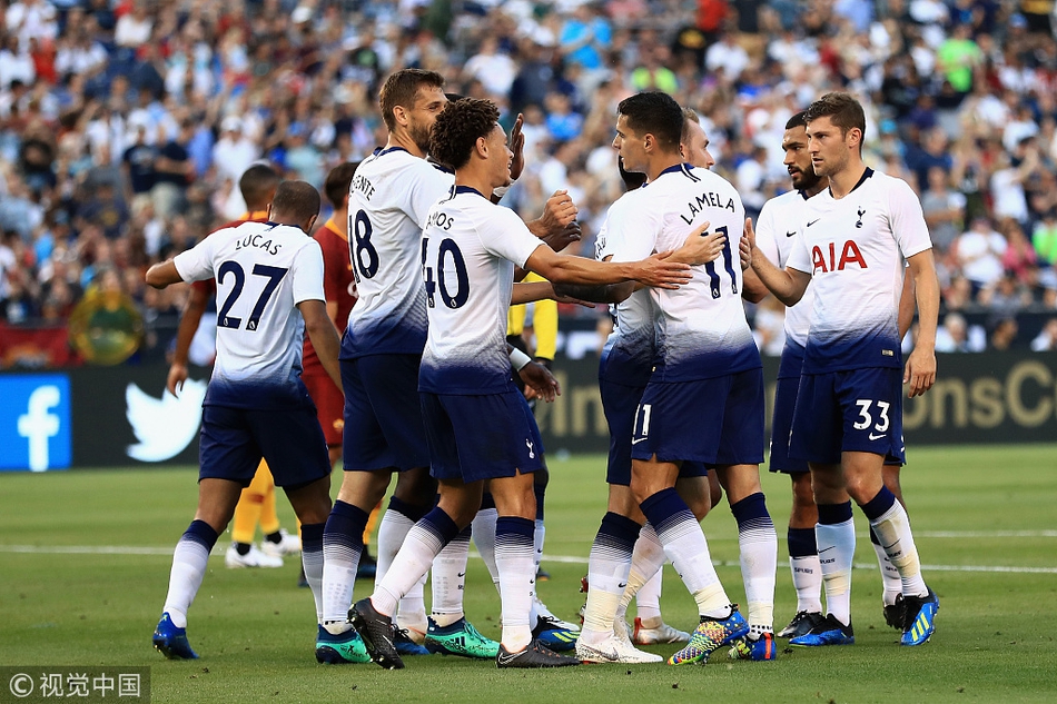 【国际冠军杯】热刺4-1罗马