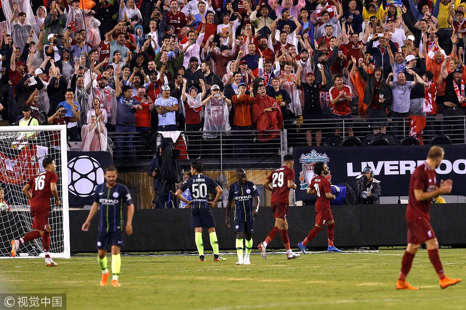 【国际冠军杯】曼城2-1利物浦