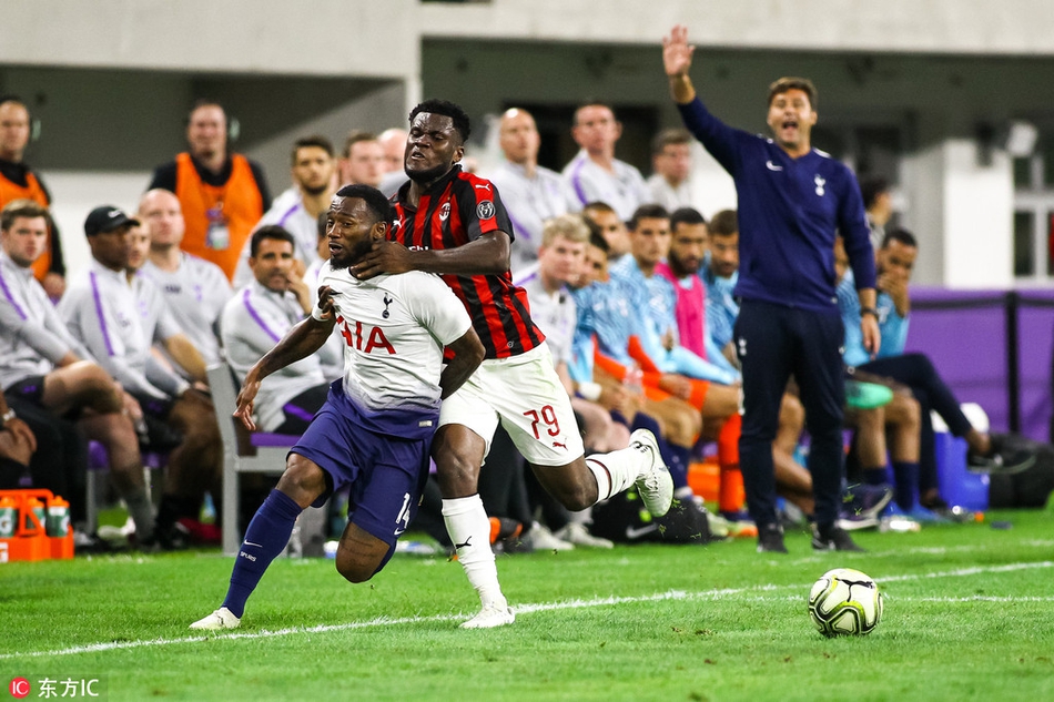 【国际冠军杯】AC米兰0-1热刺