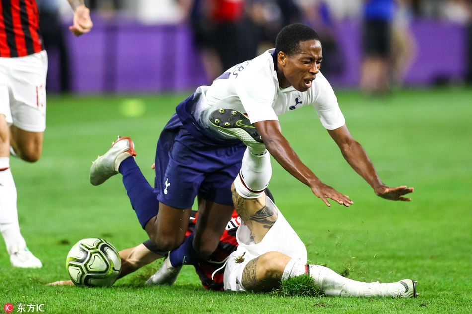 【国际冠军杯】AC米兰0-1热刺