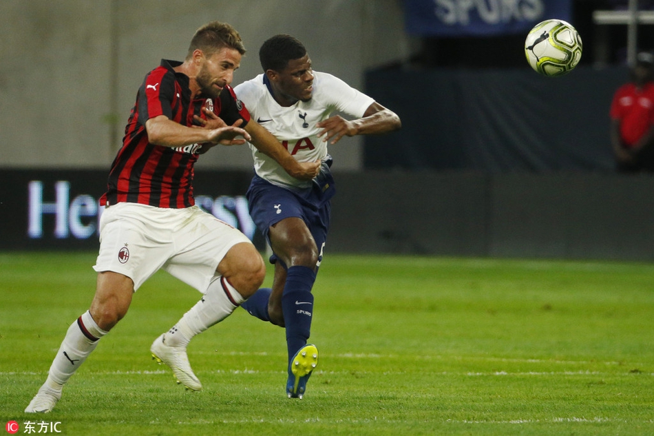【国际冠军杯】AC米兰0-1热刺