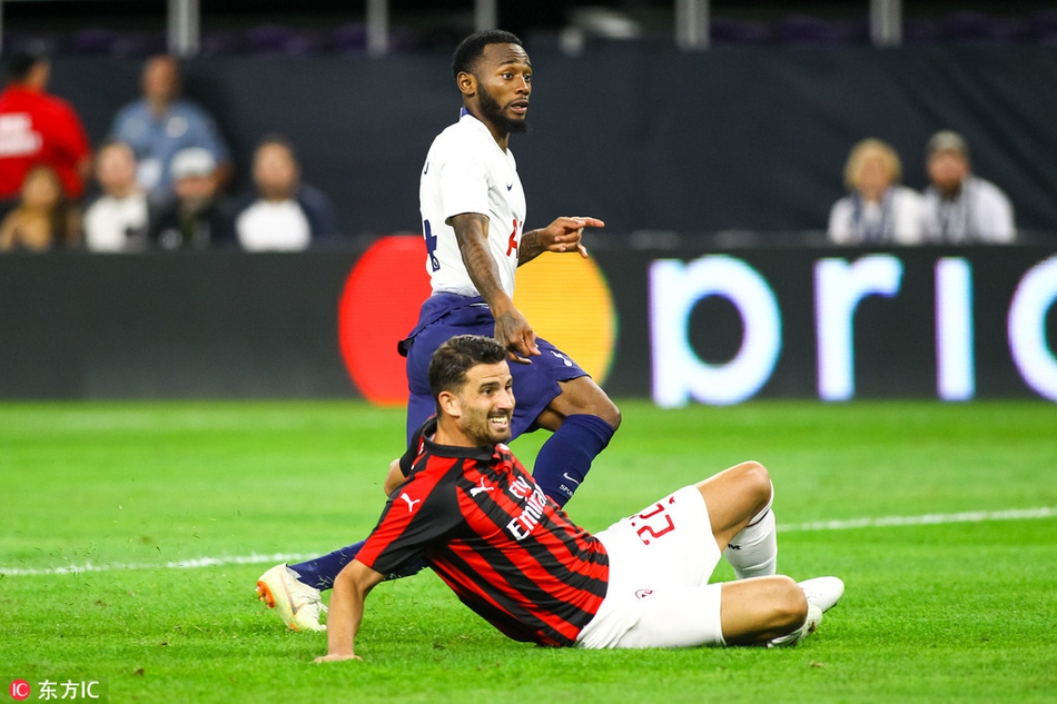 【国际冠军杯】AC米兰0-1热刺