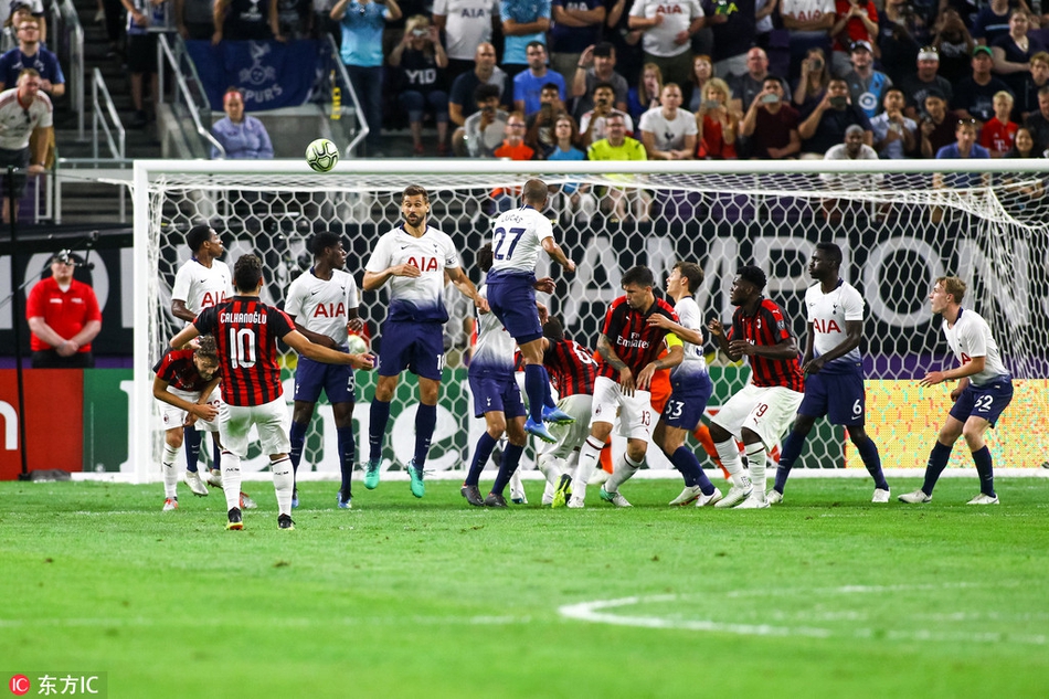 【国际冠军杯】AC米兰0-1热刺