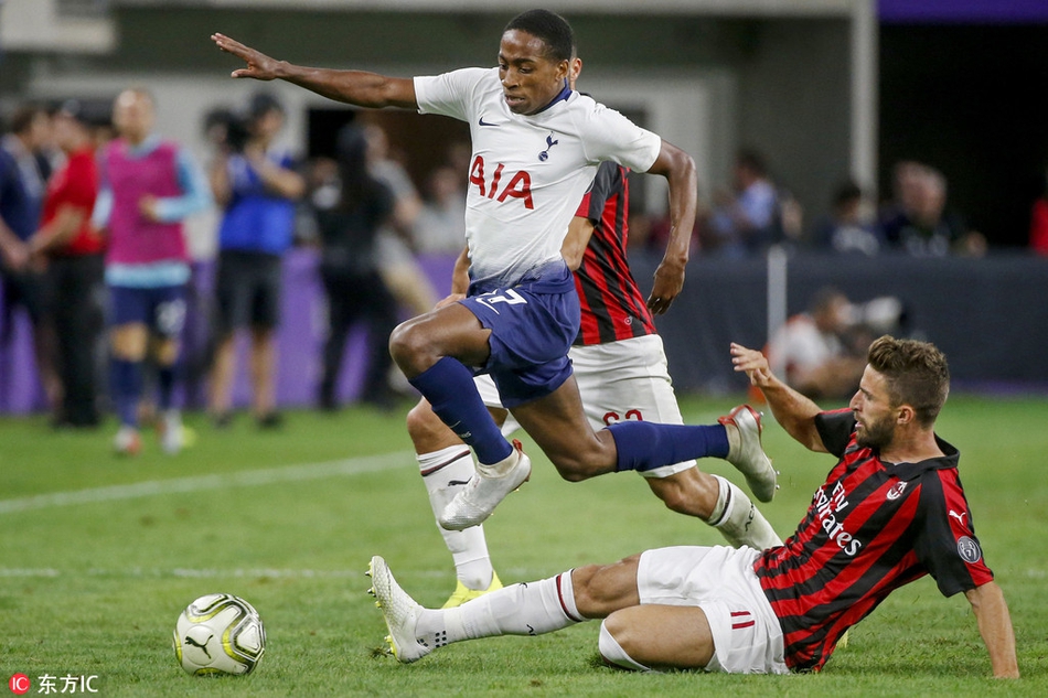 【国际冠军杯】AC米兰0-1热刺