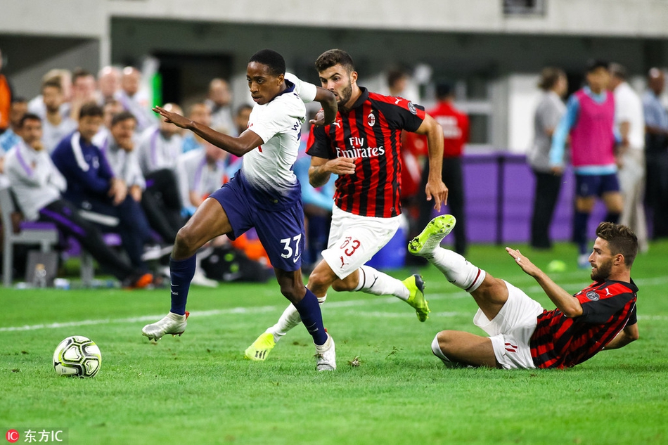 【国际冠军杯】AC米兰0-1热刺